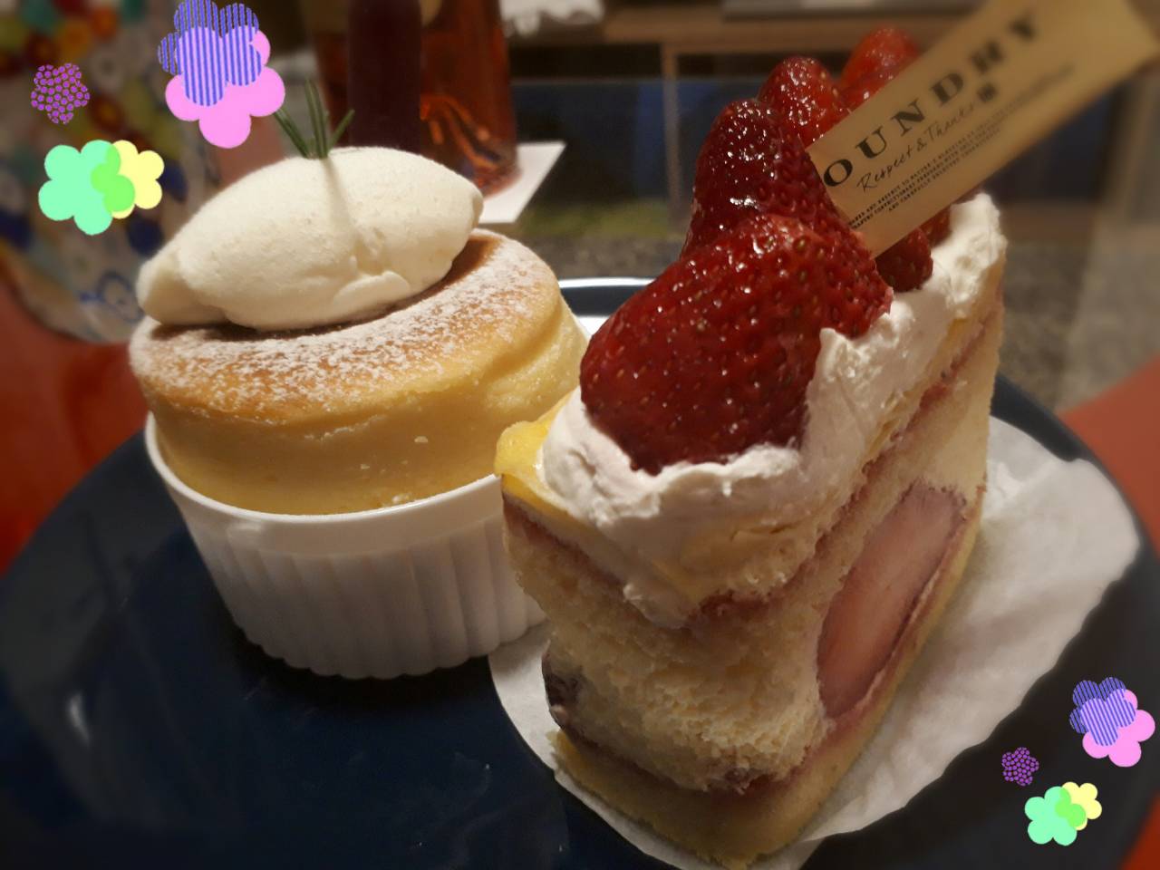 FOUNDRYのケーキ