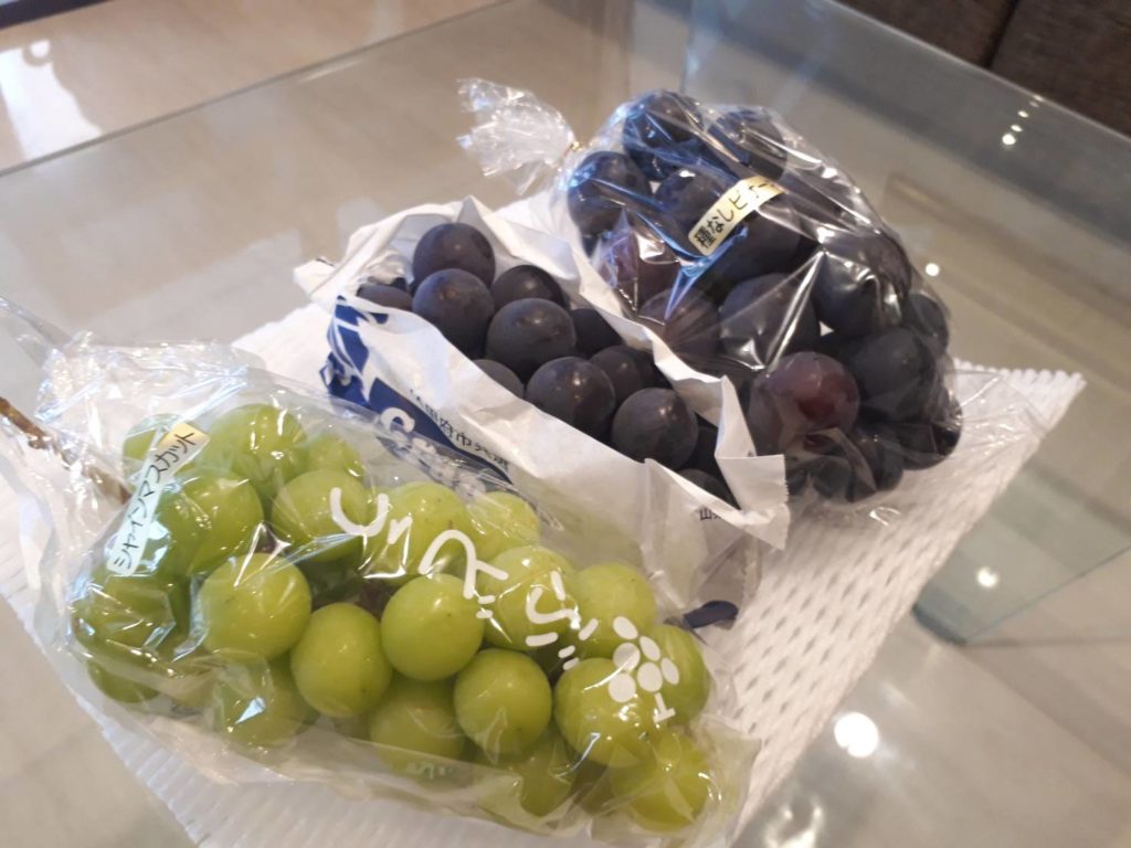 秋の味覚　ぶどう🍇